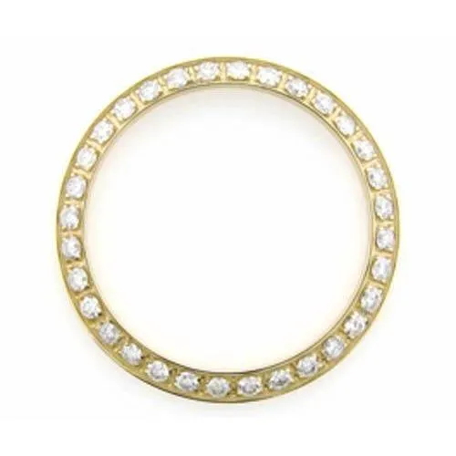 0.75 Carats Womens Mined Diamond Bezel To Fit Rolex Datejust Or Date Or All Watch Models