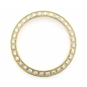0.75 Carats Womens Mined Diamond Bezel To Fit Rolex Datejust Or Date Or All Watch Models