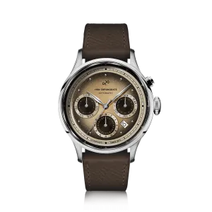 1564 Chronodate Automatic, Steel / Espresso Martini
