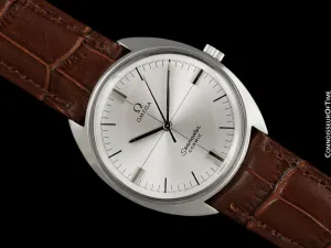 1960's Omega Seamaster Cosmic Vintage Mens Retro Handwound Watch - Stainless Steel