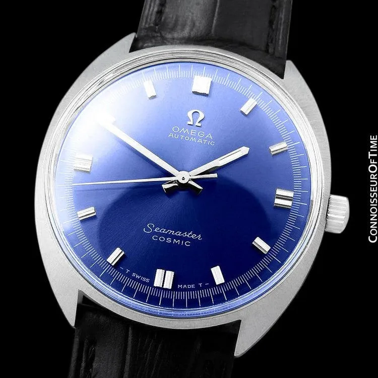 1960's Omega Vintage Mens Seamaster Cosmic Retro Cal. 552 Automatic Watch - Stainless Steel