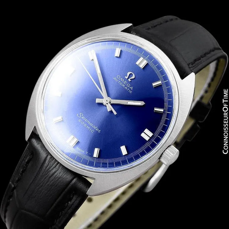 1960's Omega Vintage Mens Seamaster Cosmic Retro Cal. 552 Automatic Watch - Stainless Steel