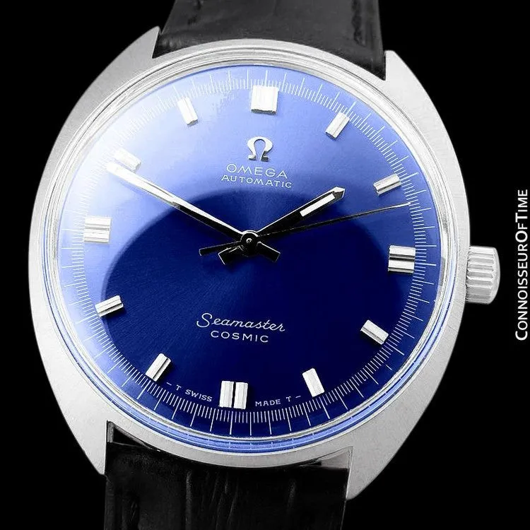 1960's Omega Vintage Mens Seamaster Cosmic Retro Cal. 552 Automatic Watch - Stainless Steel