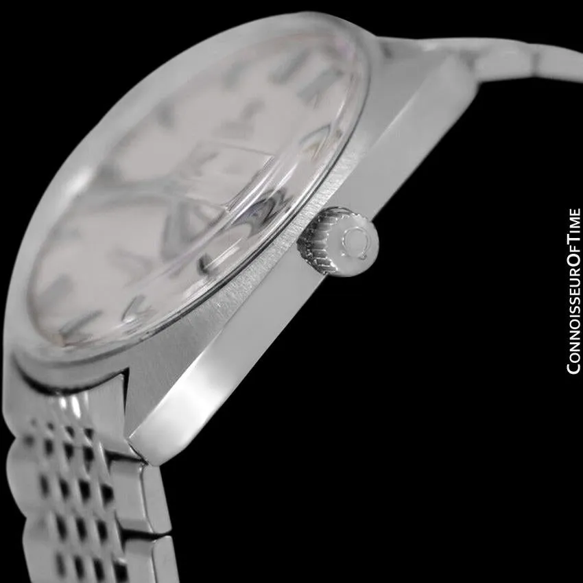 1960's Omega Vintage Mens Seamaster Cosmic Retro, Day Date, Automatic Watch - Stainless Steel