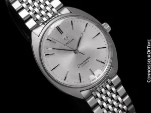 1960's Omega Vintage Mens Seamaster Cosmic Retro Handwound Watch - Stainless Steel