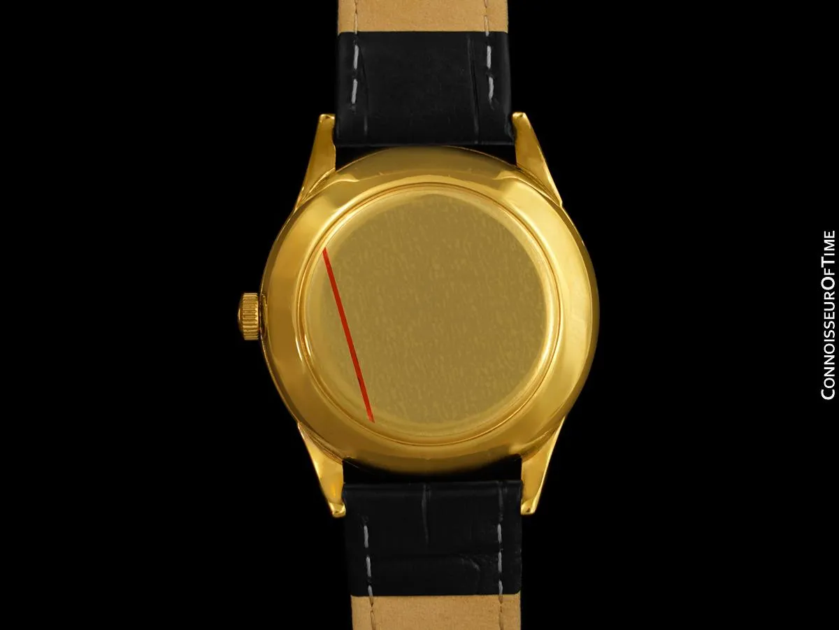 1961 IWC Vintage Mens Watch, Cal. 853 Automatic - 18K Gold Plated
