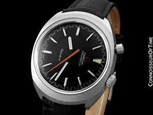 1968 Omega Chronostop Vintage Mens Retro Sporting Chronograph Watch with Date - Stainless Steel