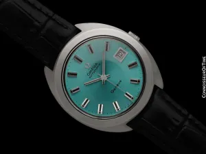 1969 Omega Geneve Vintage Mens Large 37mm Cal. 565 Watch - Stainless Steel
