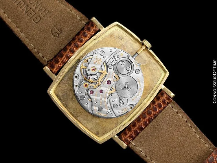 1970 Patek Philippe Classic Vintage Mens Ultra Thin Retro TV Watch - 18K Gold