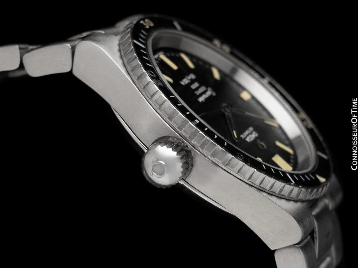 1970's Omega Seamaster Cosmic 2000 Vintage Mens Retro Bakelite Divers Ref. 166.137 Watch - Stainless Steel