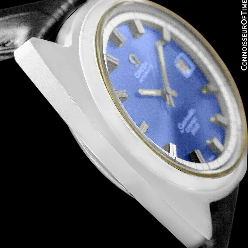 1970's Omega Seamaster Cosmic 2000 Vintage Retro Mens Dive Watch, Date - Stainless Steel