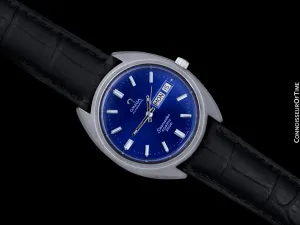 1970's Omega Seamaster Cosmic 2000 Vintage Retro Mens Dive Watch, Date - Stainless Steel