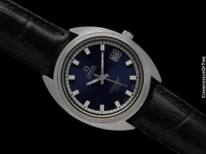 1972 Omega Seamaster Cosmic 2000 Vintage Retro Mens Dive Watch, Date - Stainless Steel