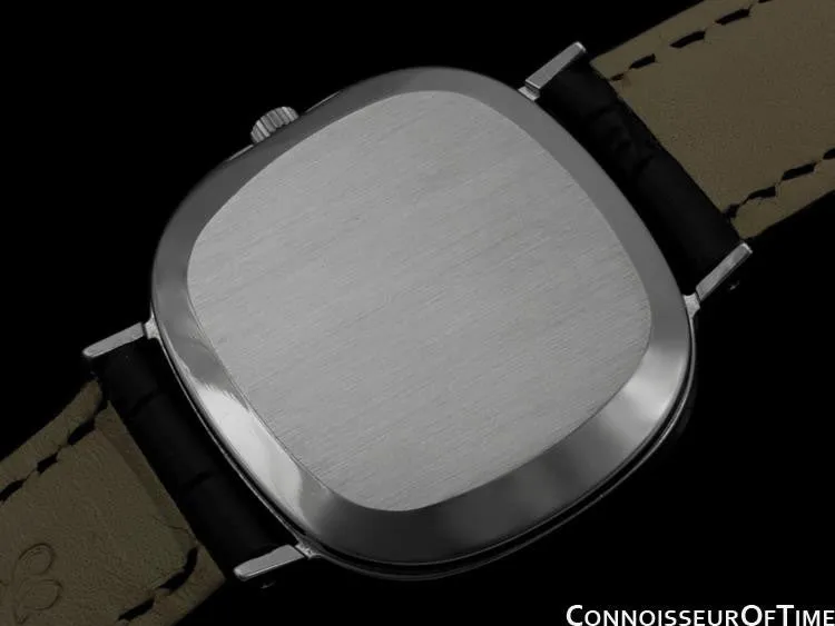 1973 Omega DeVille Mens Automatic Retro Full Size Watch - Stainless Steel