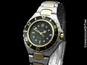 1995 Omega Seamaster 200M Pre-Bond Dive Watch, Date - Stainless Steel & 18K Gold