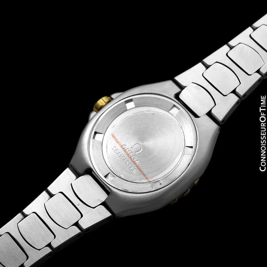 1995 Omega Seamaster 200M Pre-Bond Dive Watch, Date - Stainless Steel & 18K Gold