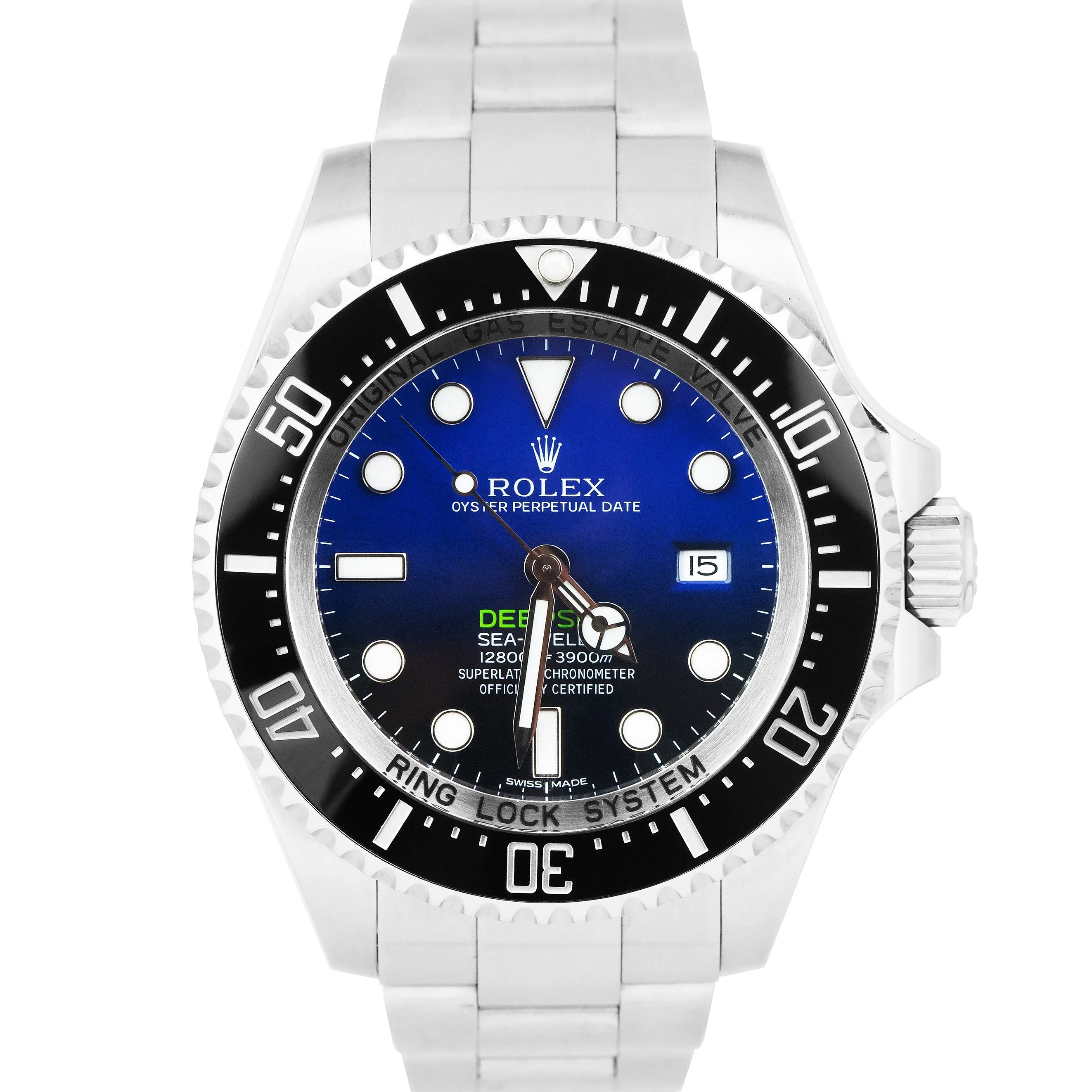 2017 Rolex Sea-Dweller Deepsea 'James Cameron' Blue Black 116660 44mm Watch B P