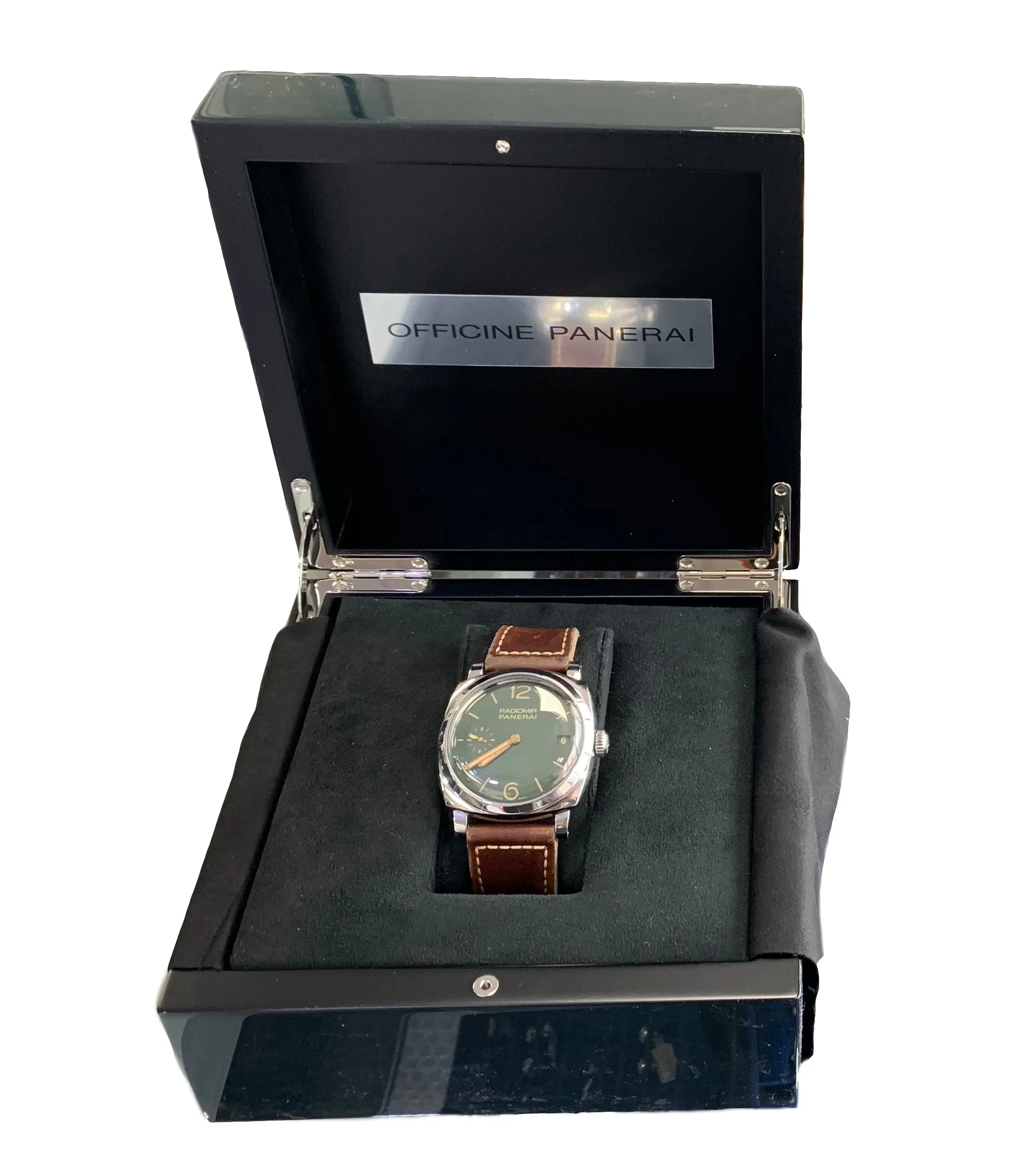 2018 Panerai Radiomir 1940 3-Days Green Stainless PAM00736 Manual 47mm PAM 736