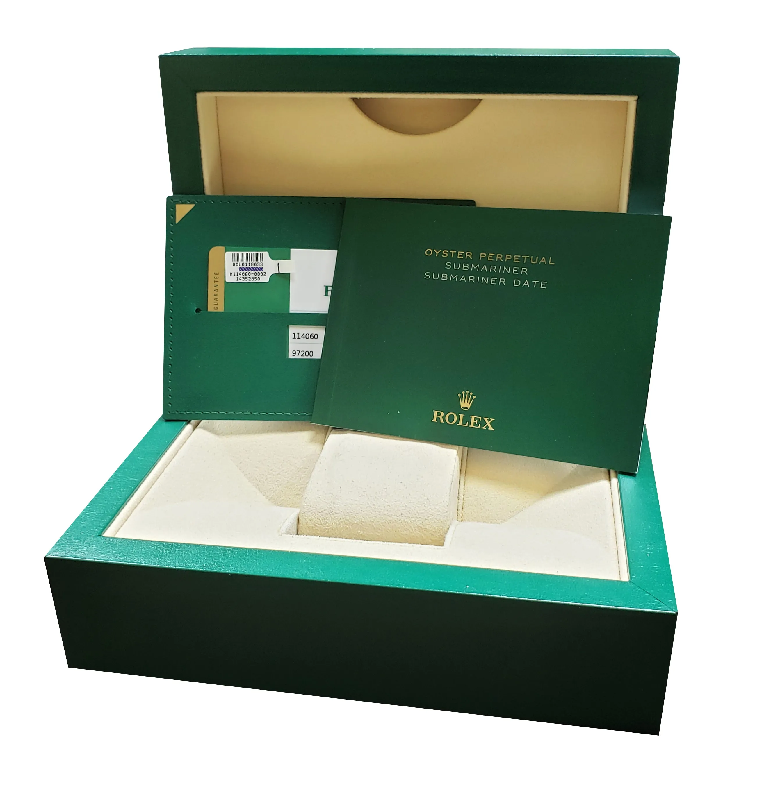 2019 Rolex Submariner No-Date Stainless 40mm Black Ceramic Dive Watch 114060 B P