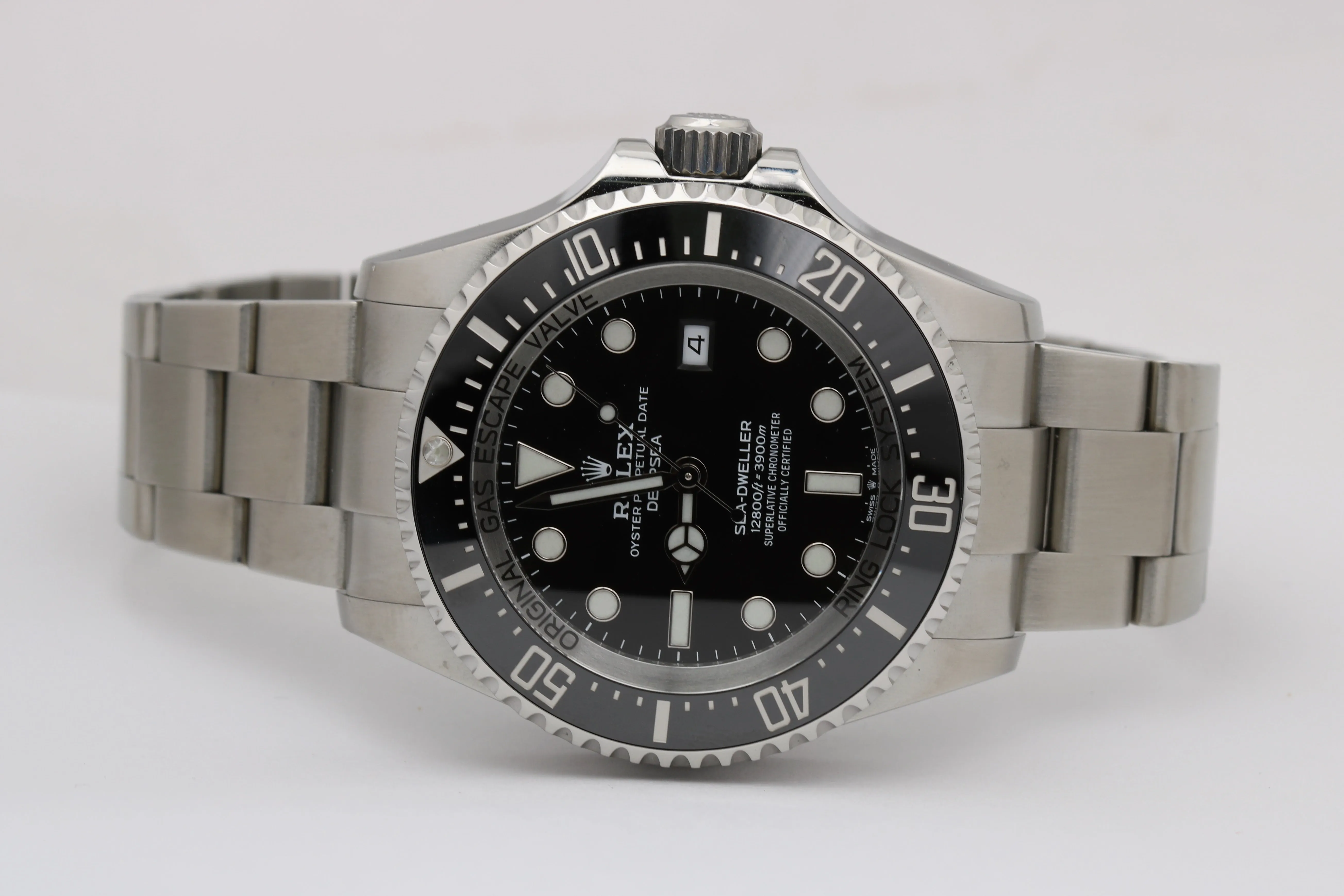 2020 Rolex Sea-Dweller Deepsea 126660 Black Dive Stainless Steel 44mm Watch