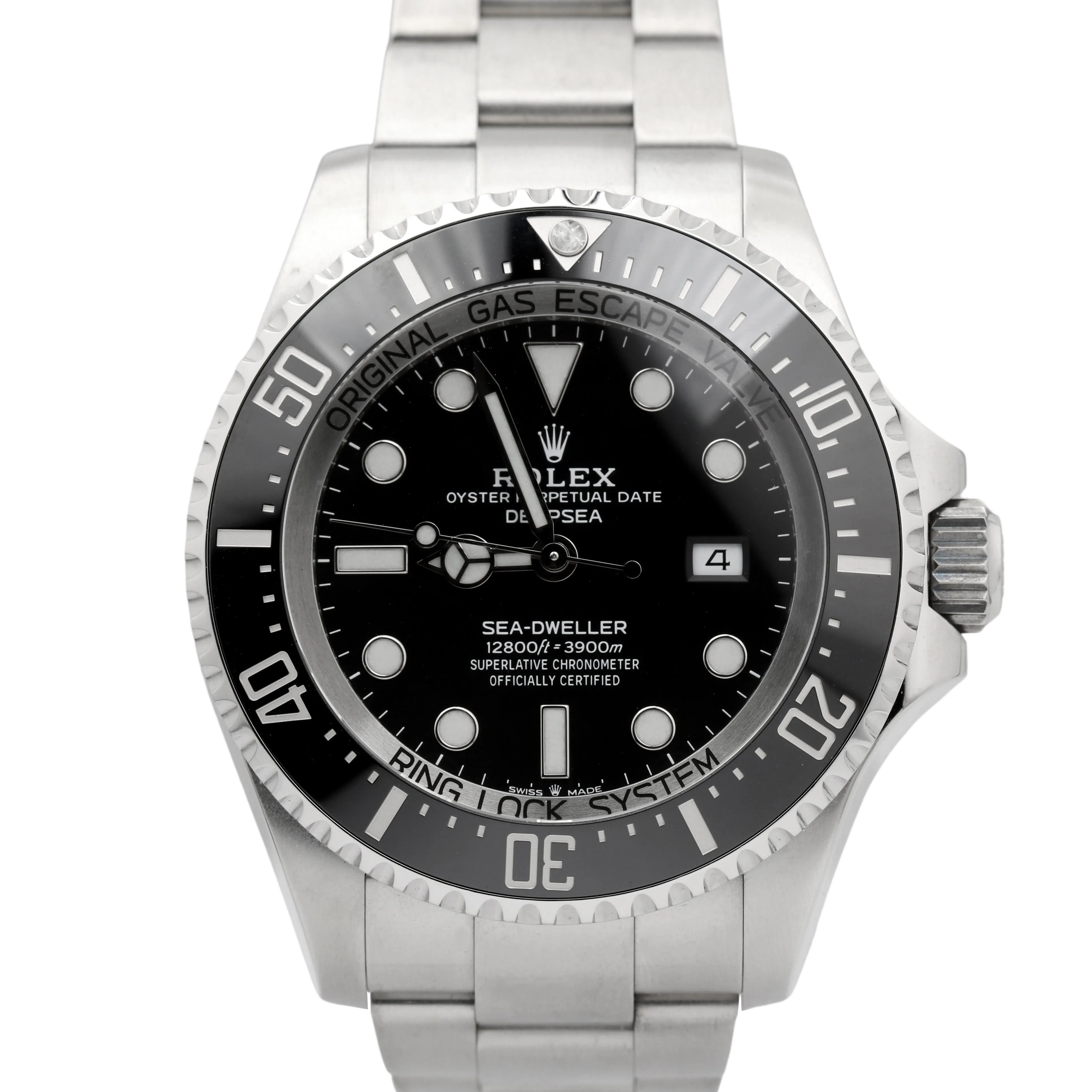 2020 Rolex Sea-Dweller Deepsea 126660 Black Dive Stainless Steel 44mm Watch