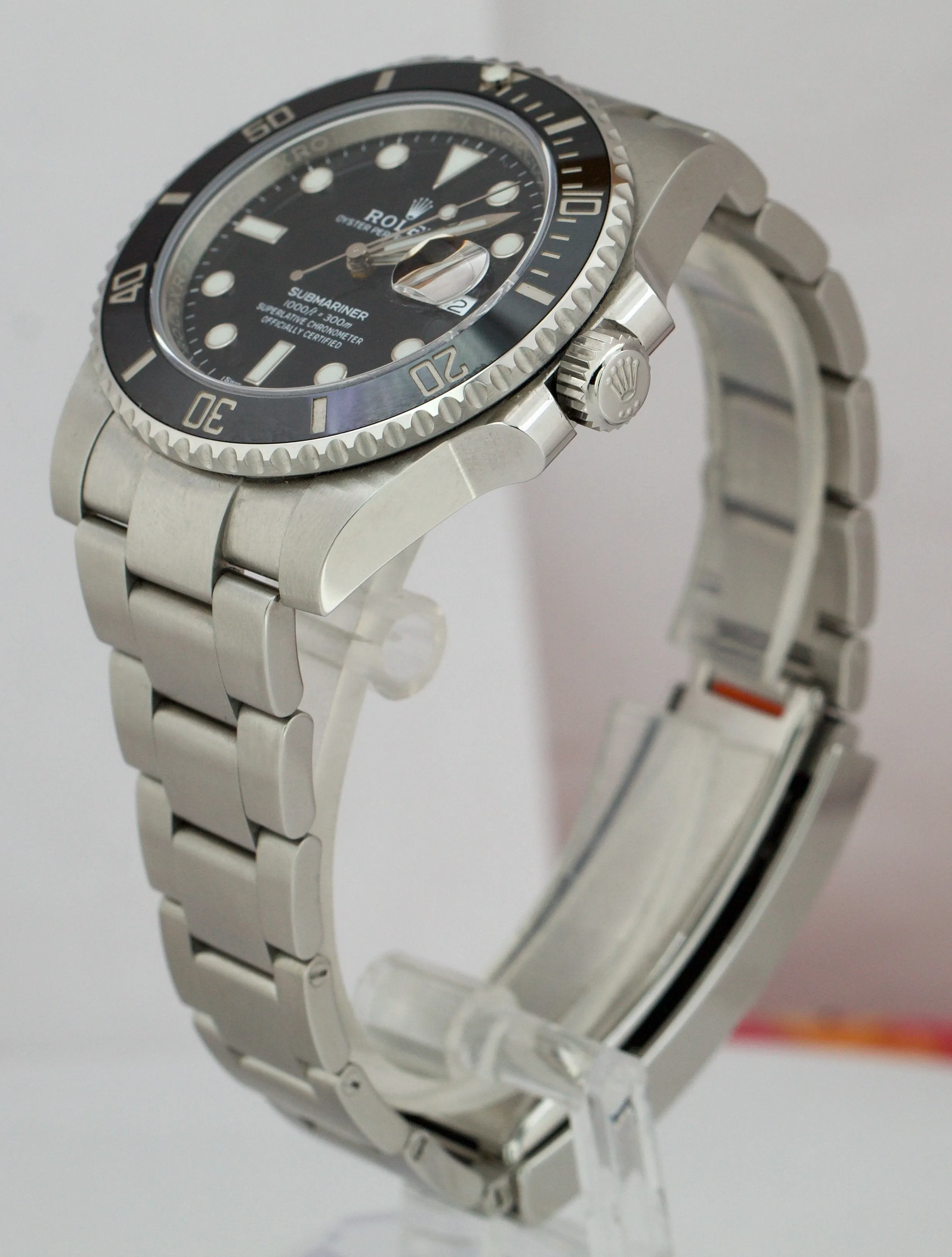 2020 Rolex Submariner Date 40mm Stainless Black Ceramic 116610 LN B P Watch