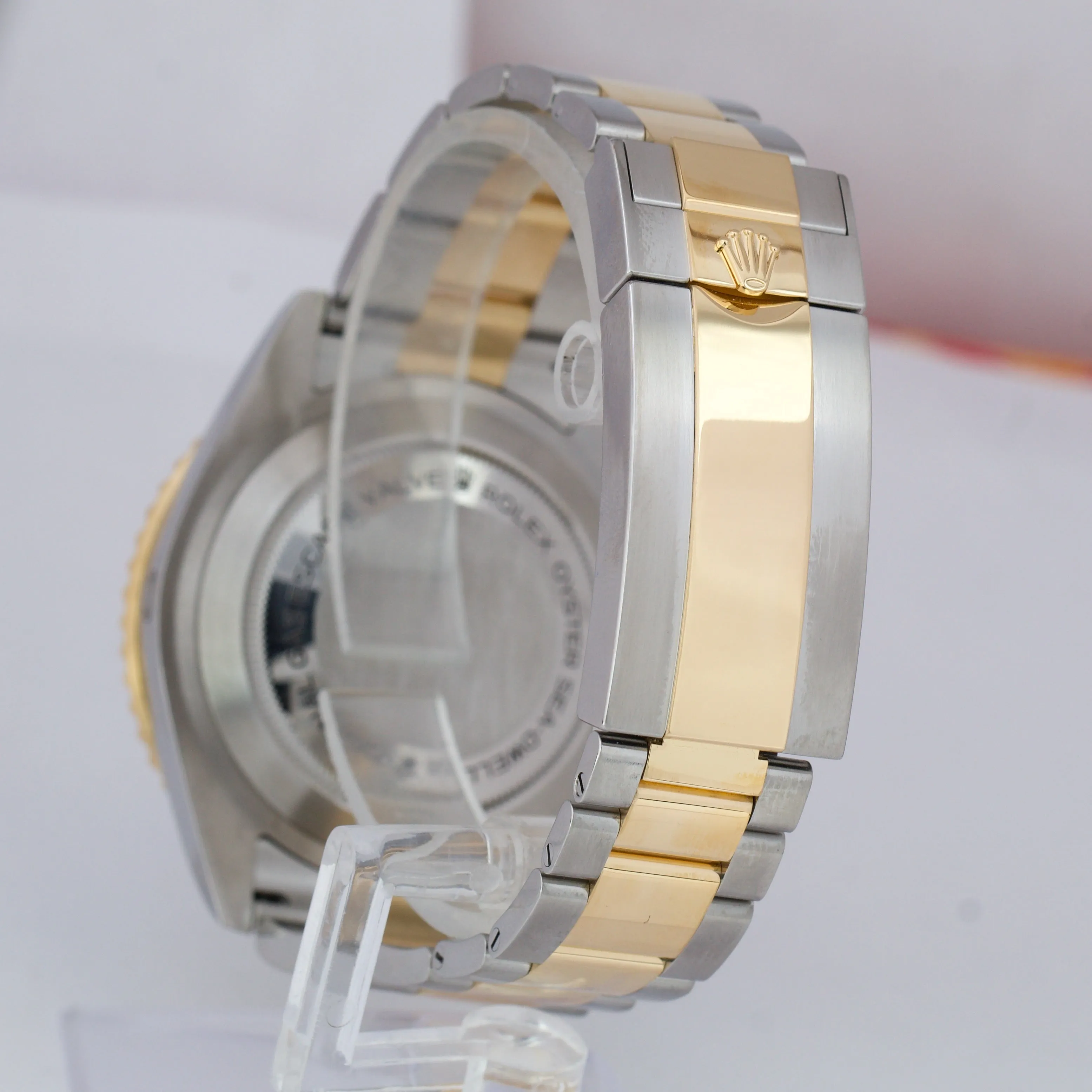 2021 MINT Rolex Sea-Dweller 43mm Two-Tone Yellow Gold Black Watch 126603