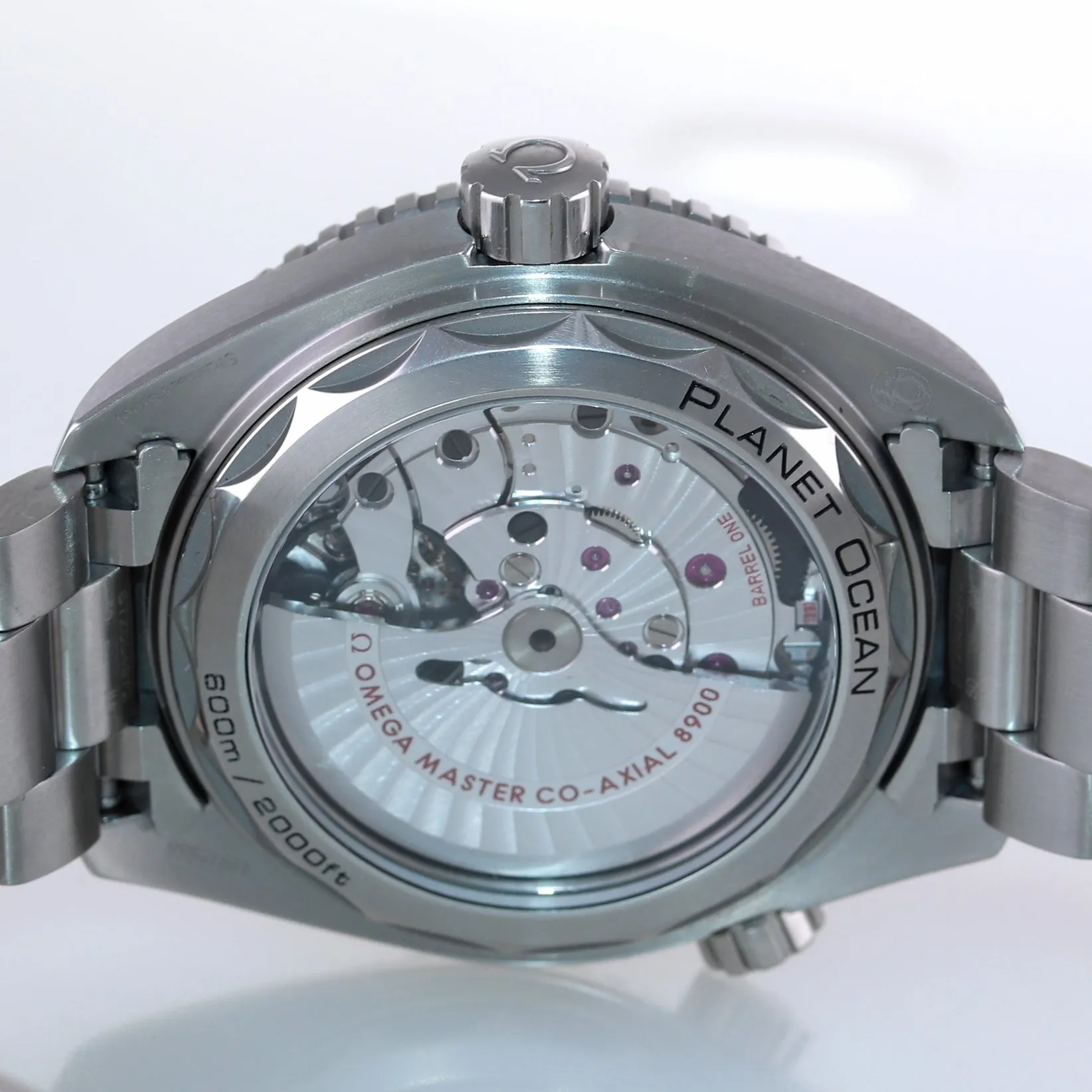 2021 NEW Omega Seamaster Planet Ocean 215.30.44.21.03.001 600M Blue Steel Watch