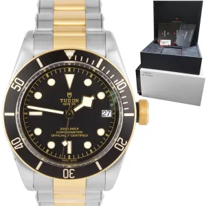 2021 Tudor Black Bay Heritage Two-Tone Stainless Steel 41mm Watch 79733 N B P
