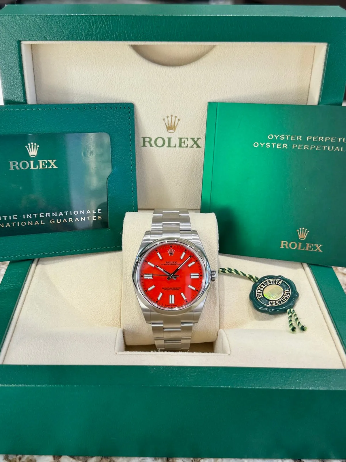 2022 Rolex Oyster Perpetual 41 124300