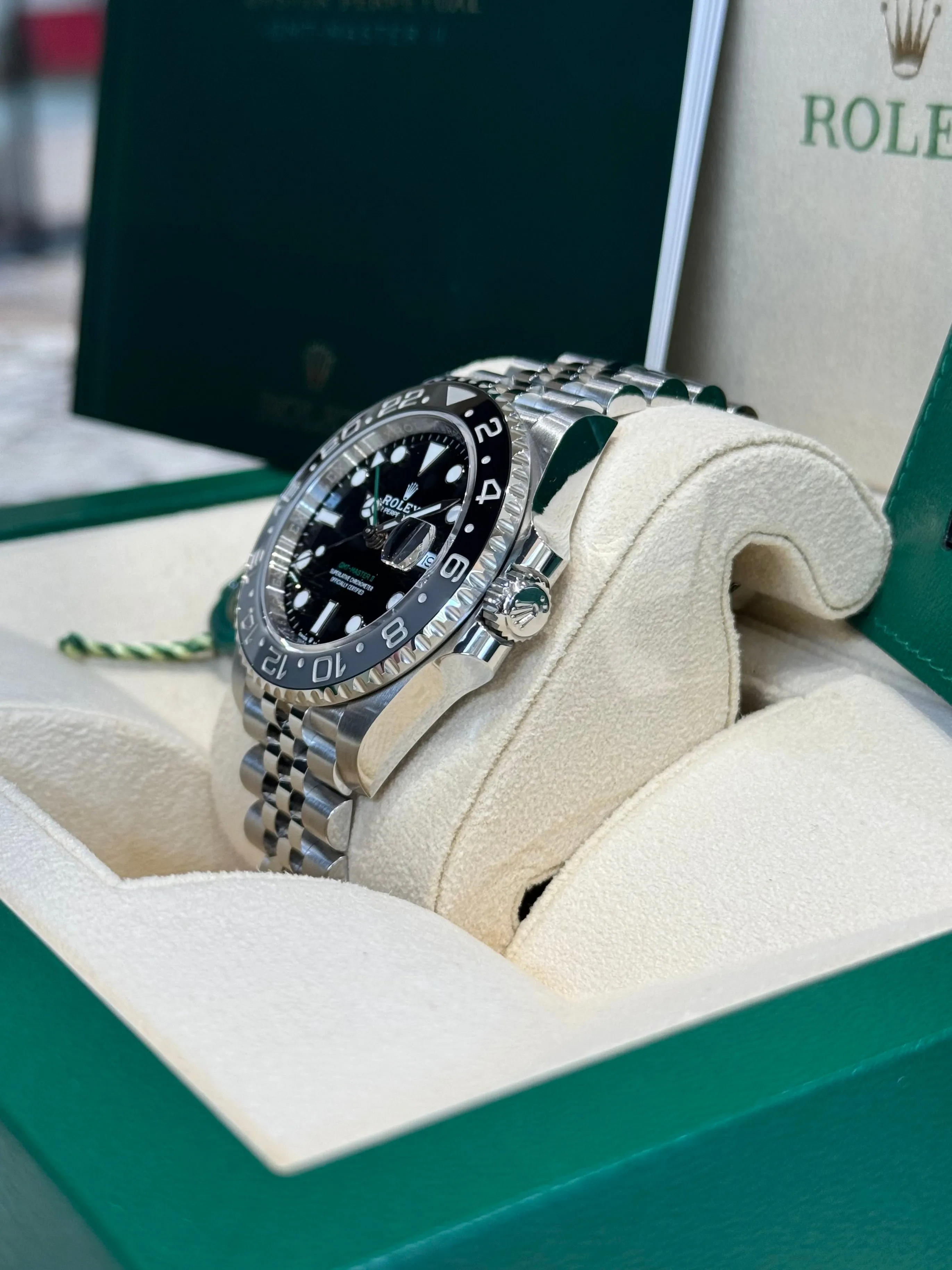 2025 Rolex GMT-Master II Bruce Wayne 126710GRNR