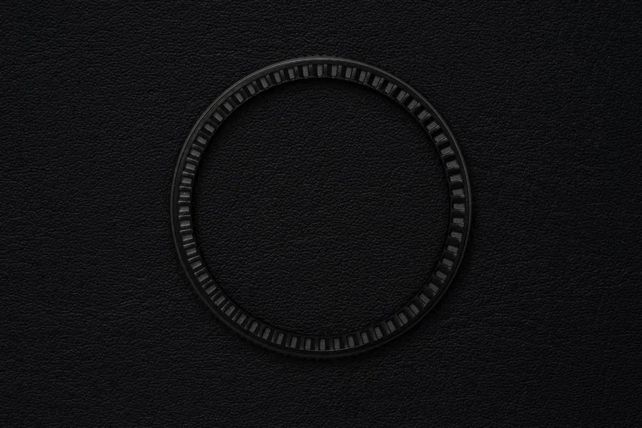 41.5mm Coin Edge thin profile PVD Black bezel - for DWC divers, Seiko SKX and 5KX/SRPD
