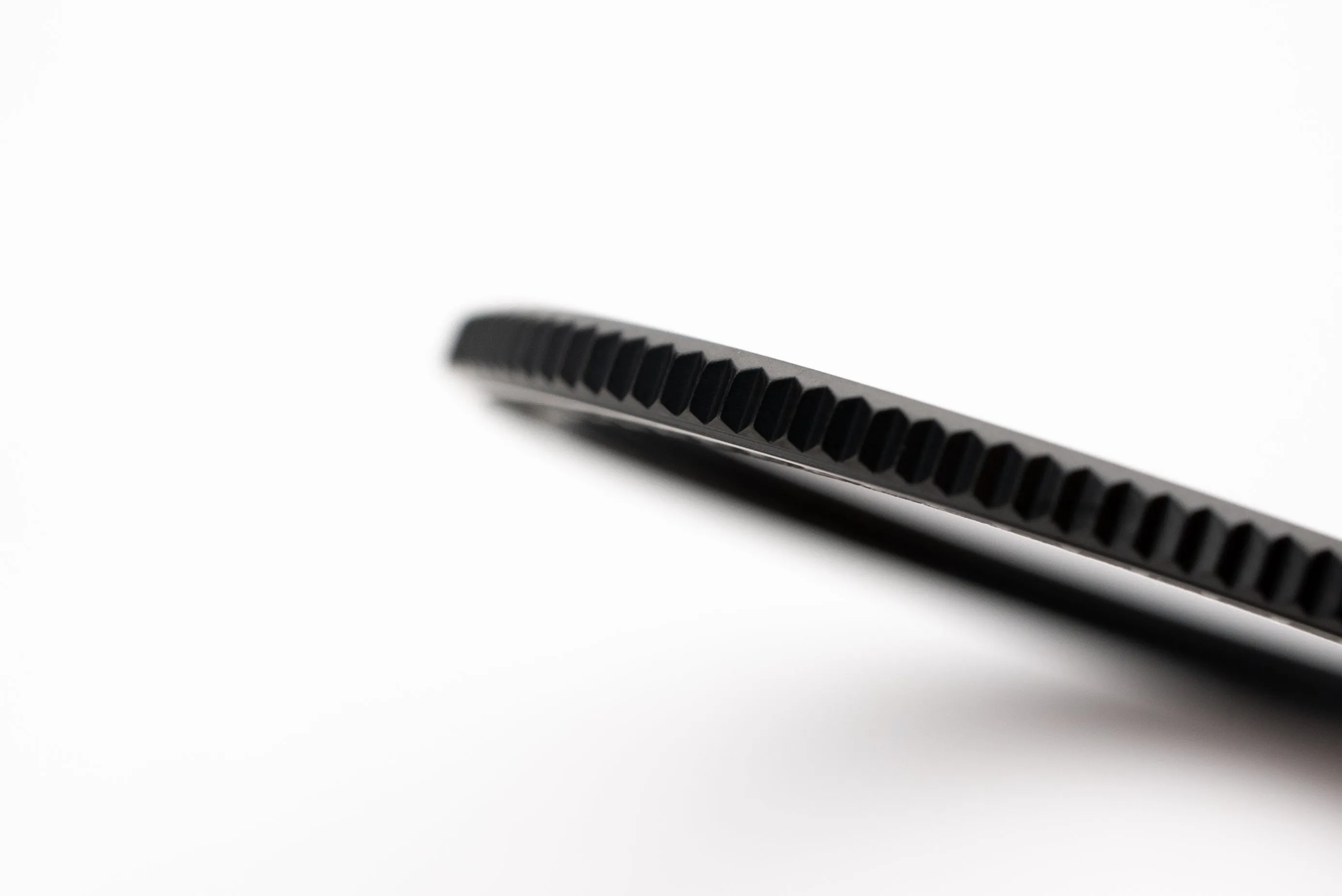 41.5mm Coin Edge thin profile PVD Black bezel - for DWC divers, Seiko SKX and 5KX/SRPD