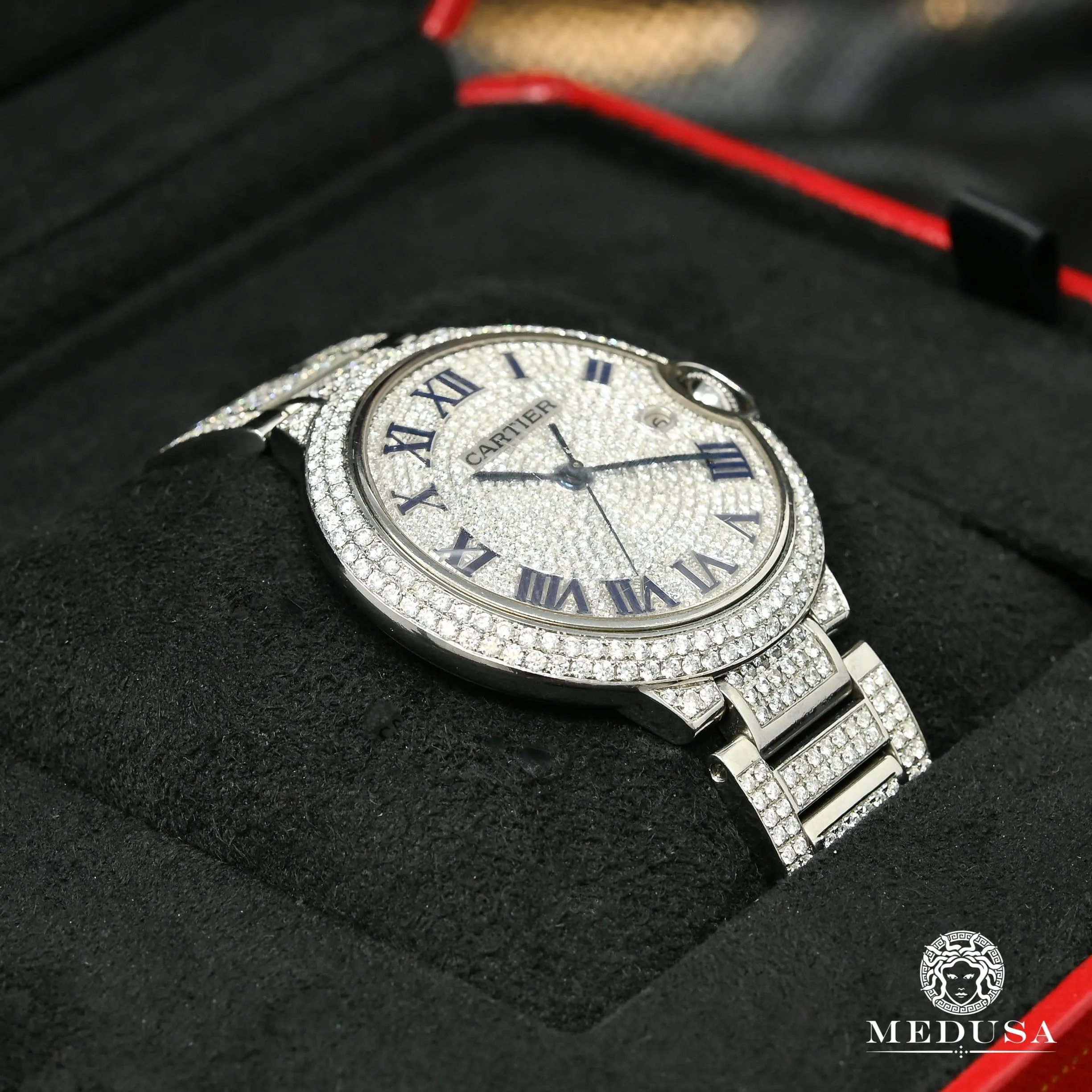 42mm C-Luxury-Watches Ballon Bleu - Iced