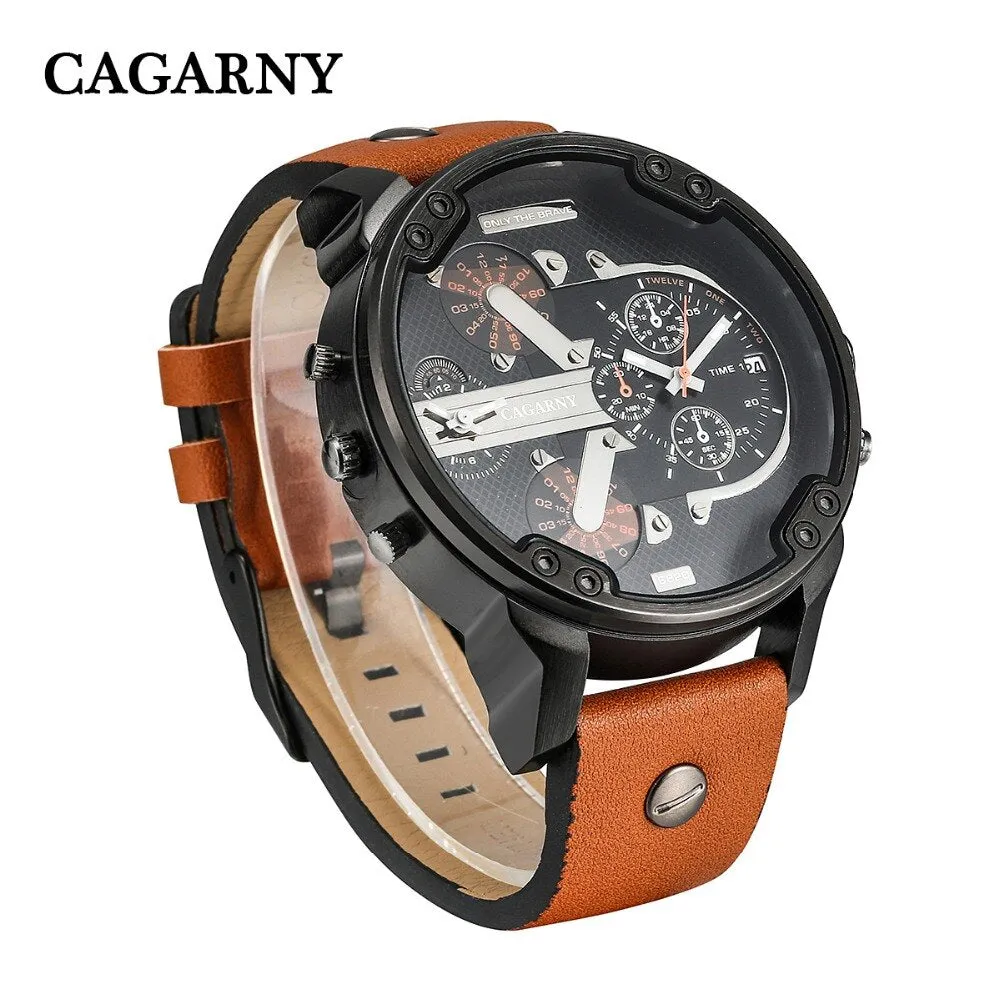 52MM Großen Fall Quarzuhr Für Männer