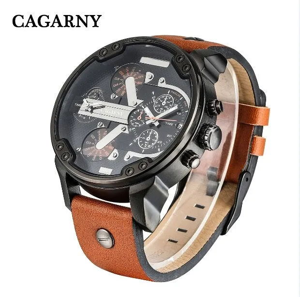52MM Großen Fall Quarzuhr Für Männer