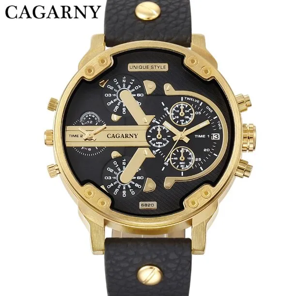 52MM Großen Fall Quarzuhr Für Männer