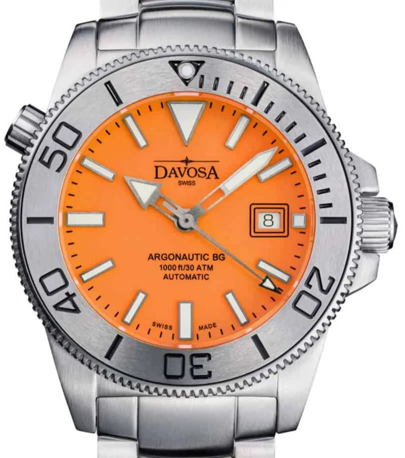 Argonautic Coral Automatic 300m Orange Men's Diver Watch 16152760 Limited Edition OUTLET