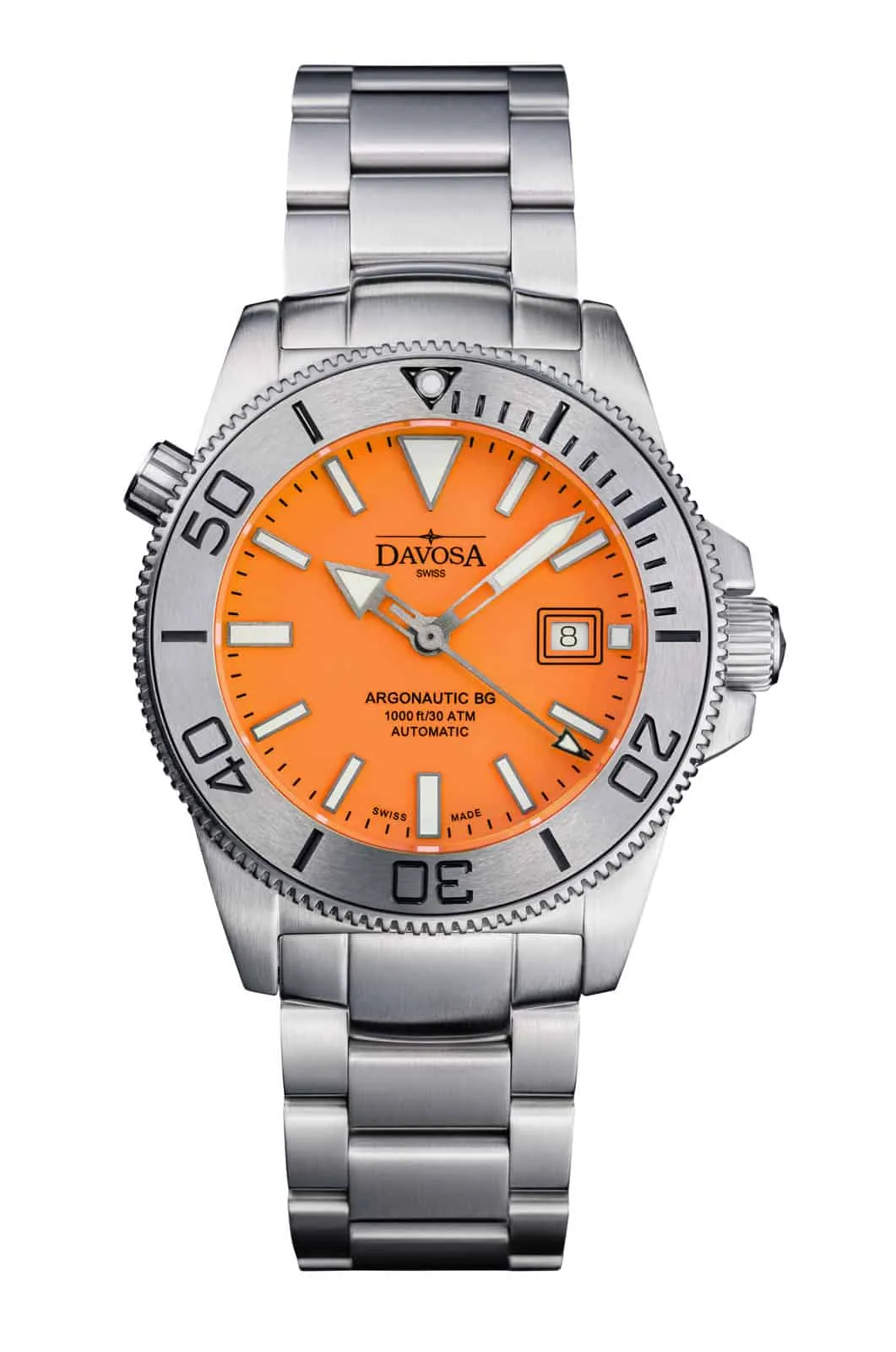 Argonautic Coral Automatic 300m Orange Men's Diver Watch 16152760 Limited Edition OUTLET