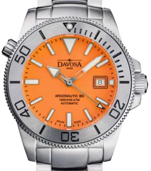 Argonautic Coral Automatic 300m Orange Men's Diver Watch 16152760 Limited Edition OUTLET