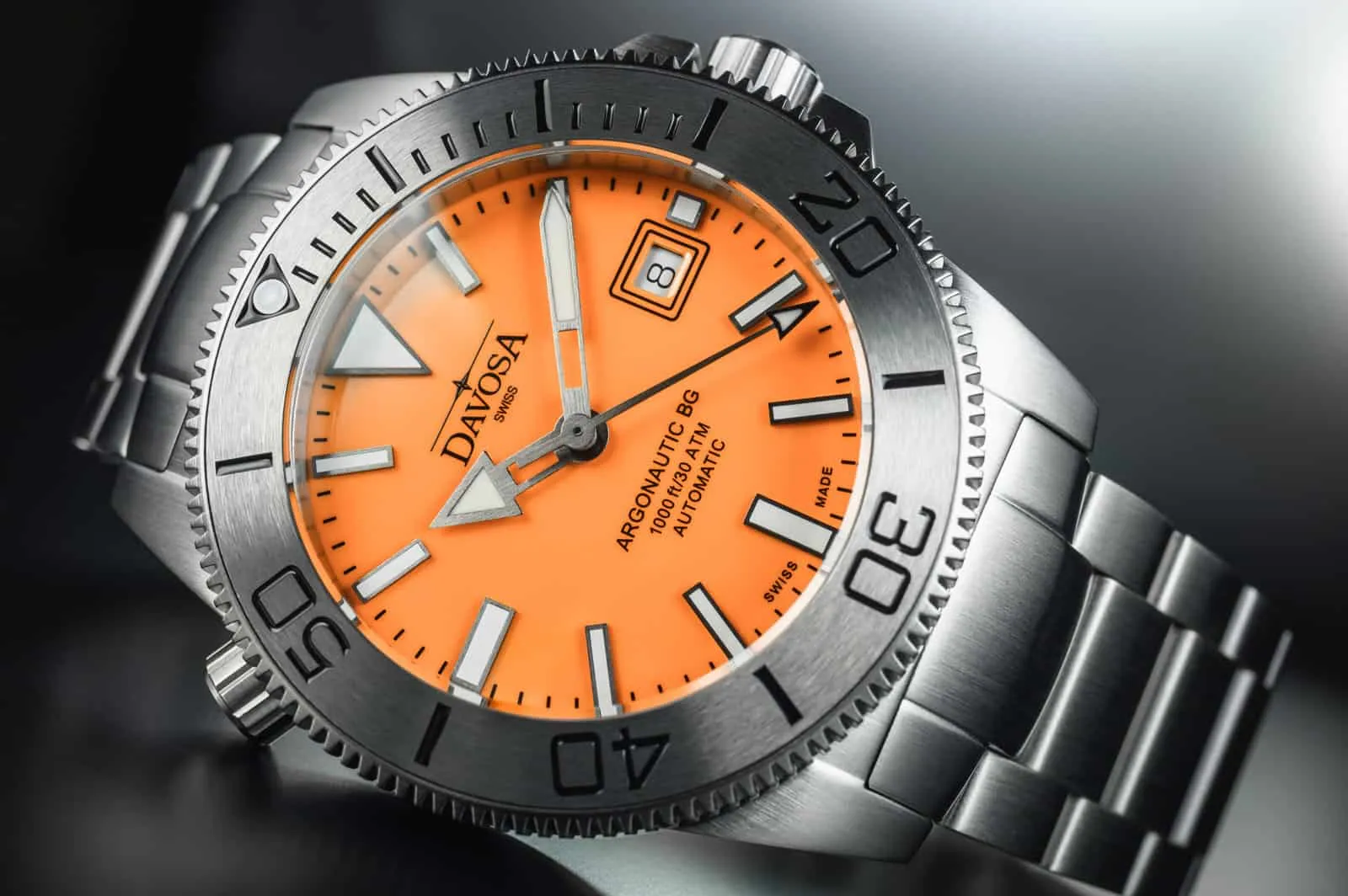 Argonautic Coral Automatic 300m Orange Men's Diver Watch 16152760 Limited Edition OUTLET