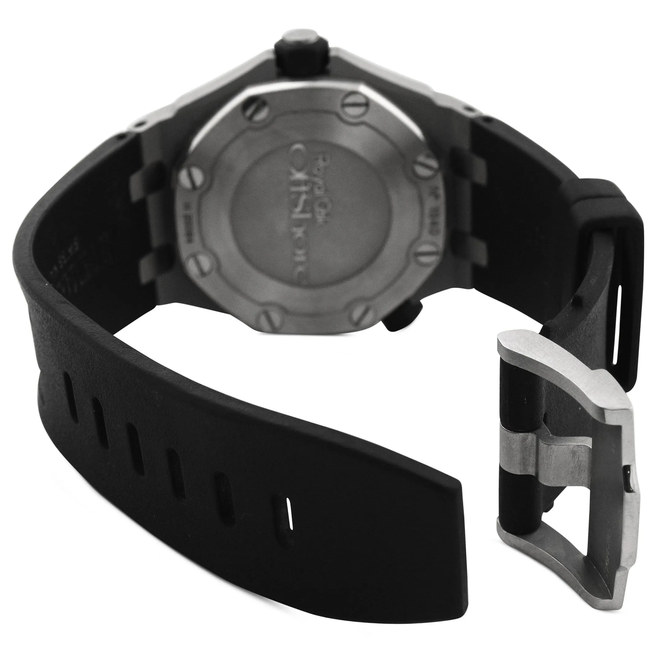 Audemars Piguet Men's Royal Oak Offshore Diver Stainless Steel 42mm Black Stick Dial Watch Reference #: 15710.ST.OO.A002.CA.01