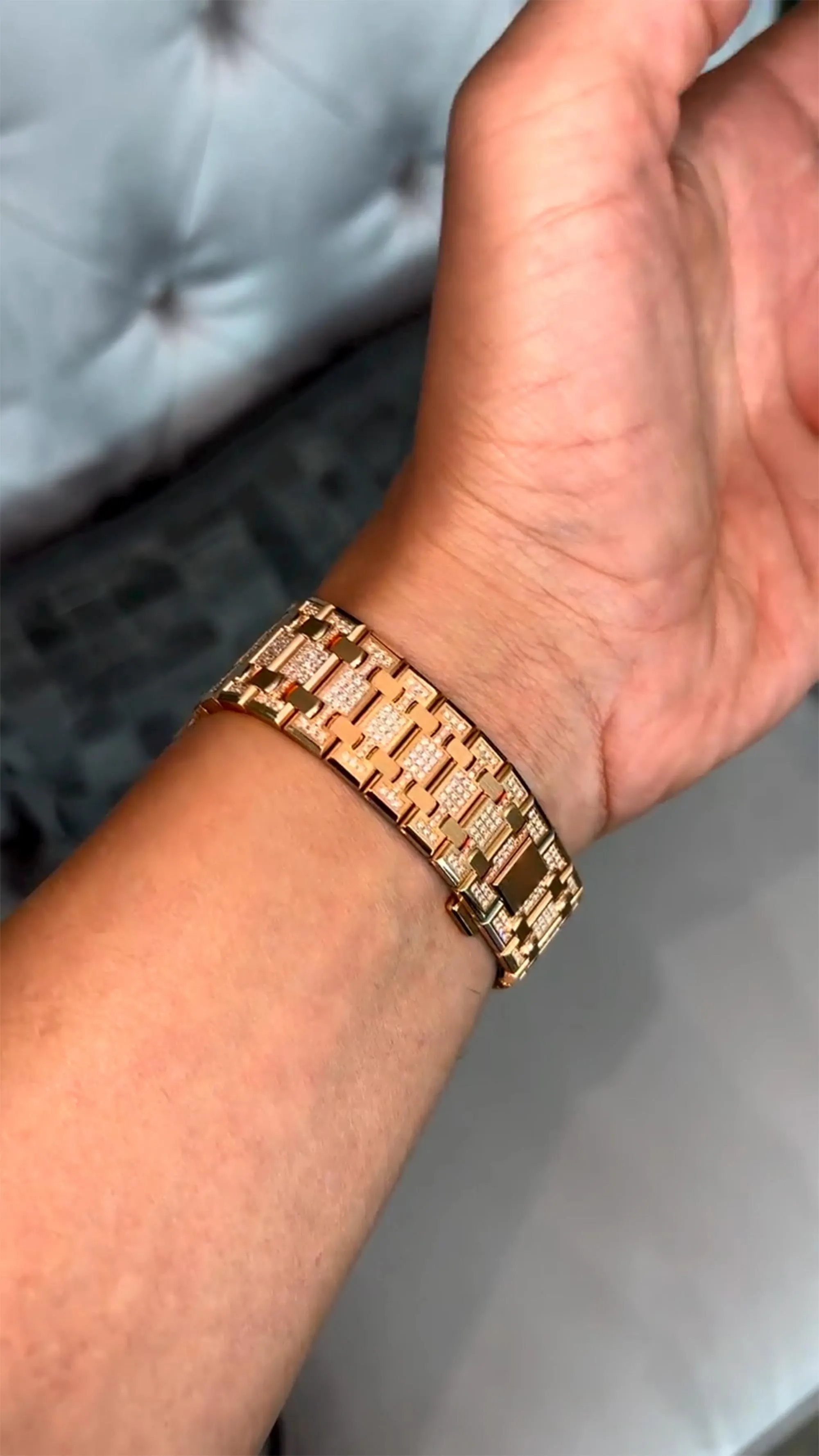 Audemars Piguet Moissanite Diamond Watch  W 60