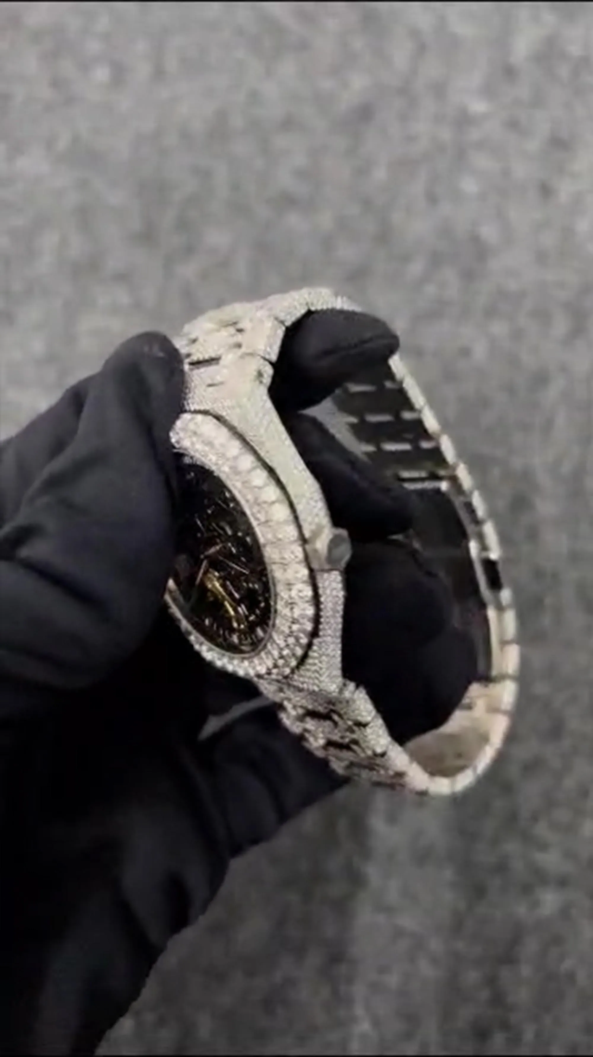 Audemars Piguet Moissanite Diamond Watch  W 63