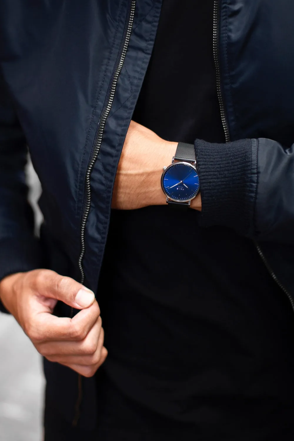 Blue Arctic Black Mesh