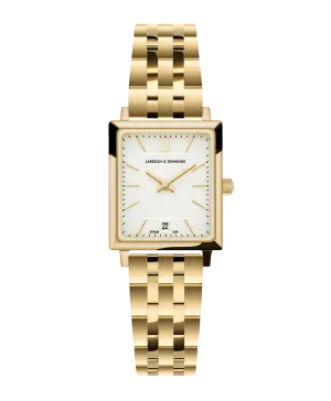 Boyfriend Mini Classic Gold White 31mm