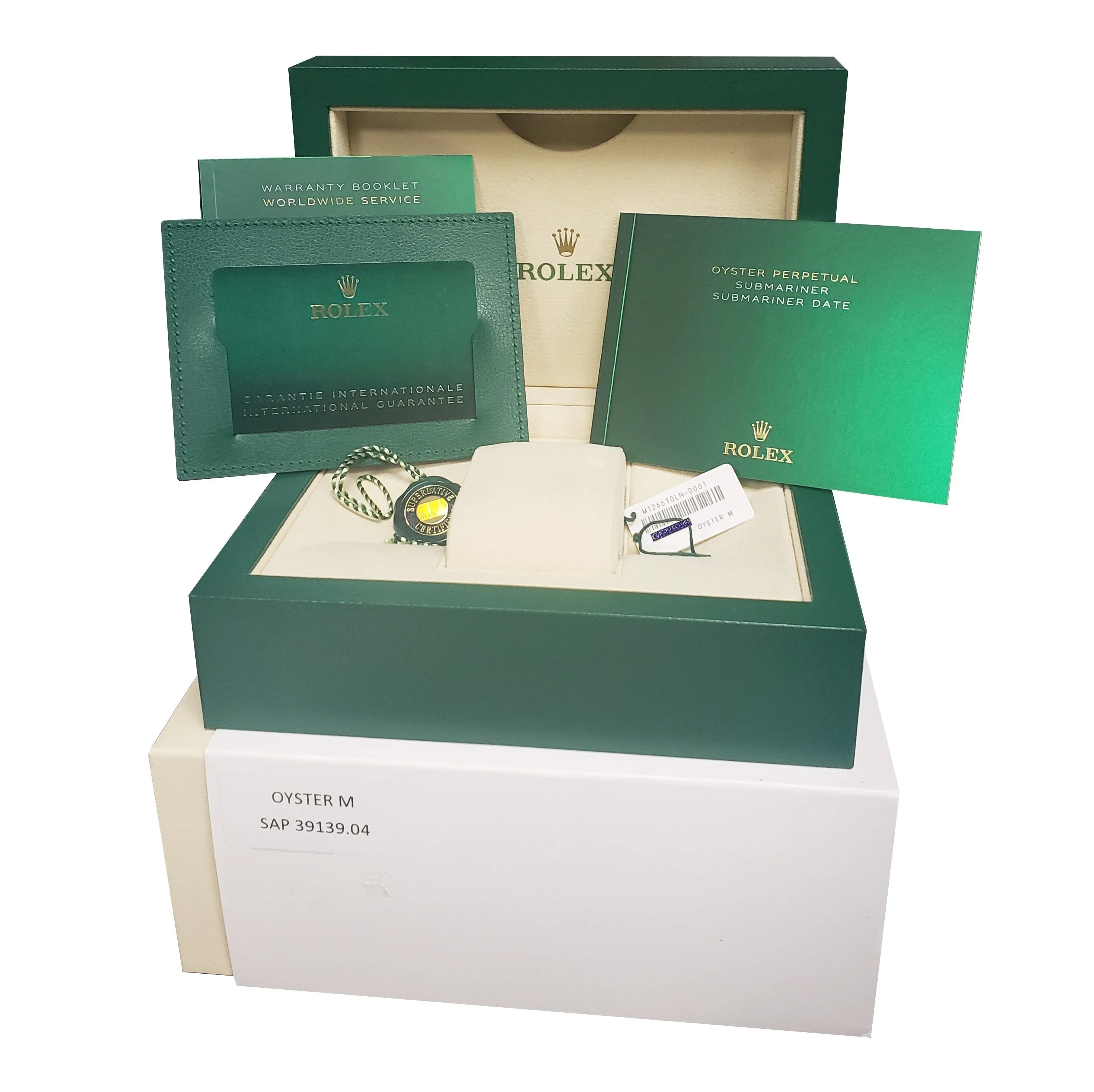 BRAND NEW FEB. 2022 Rolex Submariner 41 Date Steel Black Ceramic Watch 126610 LN