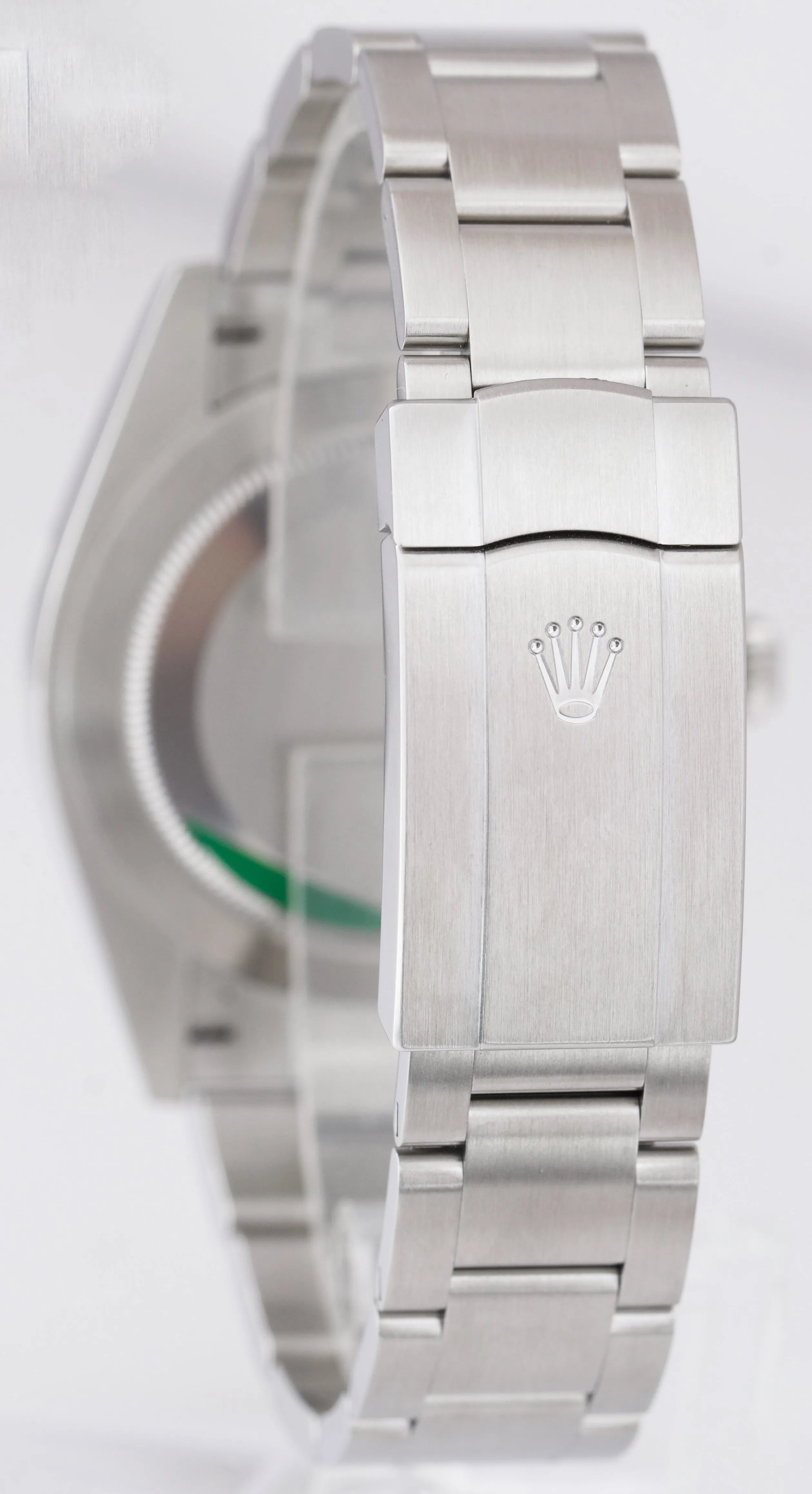 BRAND NEW MAY 2021 Rolex Oyster Perpetual 41mm SILVER GOLD Oyster Watch 124300
