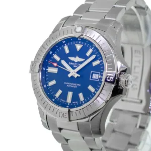 Breitling Avenger 43mm Stainless Steel Blue Index Dial A173181