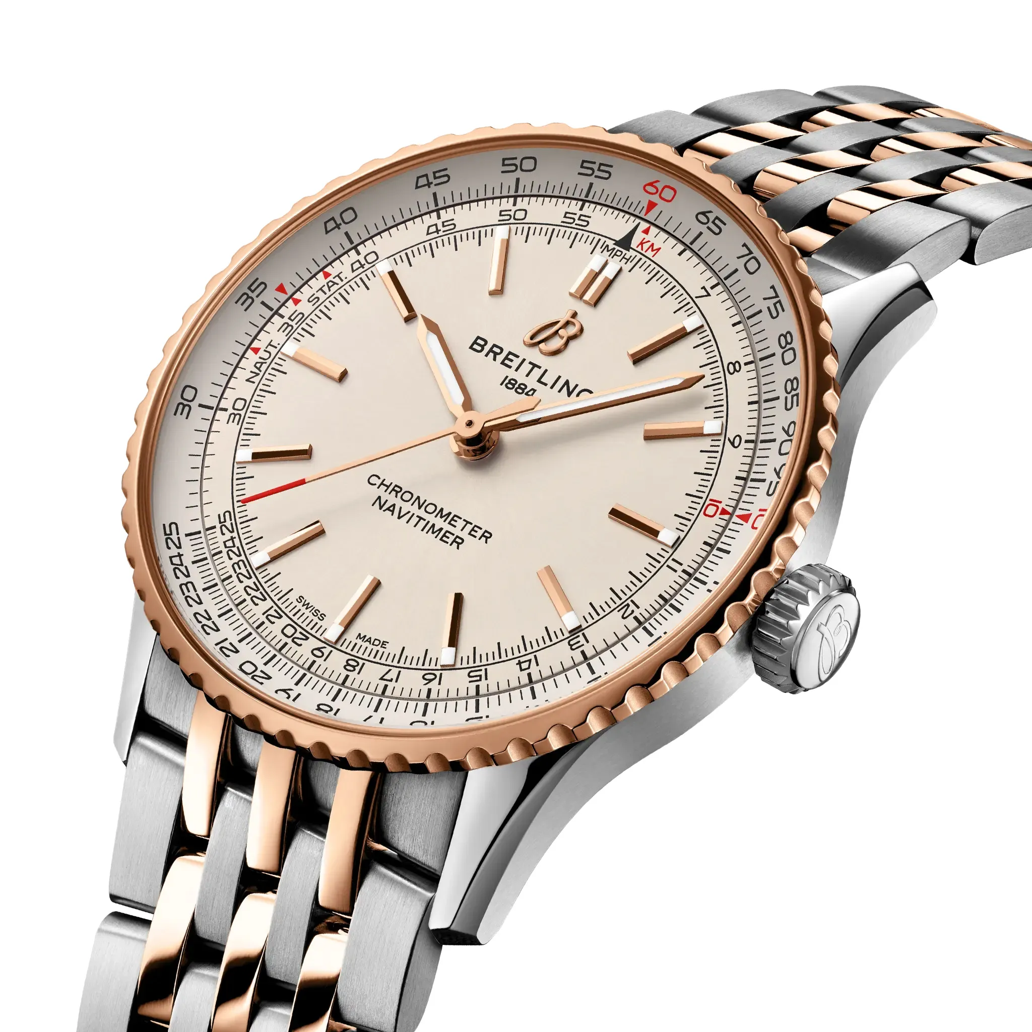 Breitling Navitimer Automatic 41 Watch with Ivory Dial
